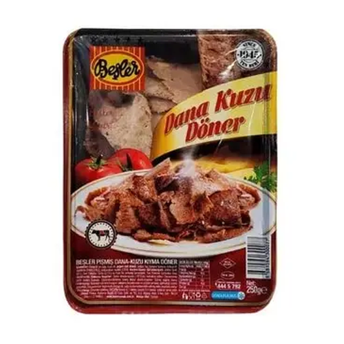 Beşler Donuk Dana Döner 250 Gr