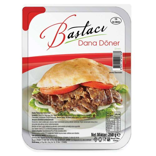 Baştacı Dana Döner 250 Gr