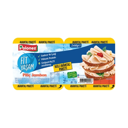 Polonez Piliç Jambon 120 Gr