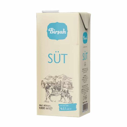 Birşah Yağlı Süt 1 Lt