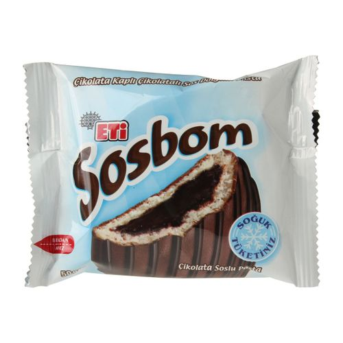Eti Petito Sosbom Çikolata Dolgulu Kek 50 Gr