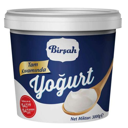 Birşah Tam Kıvamında Yoğurt 3 Kg