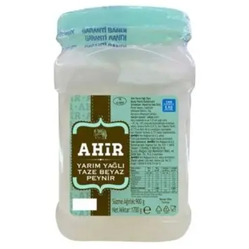 Ahir Yarım Yağlı Beyaz Peynir 900 Gr