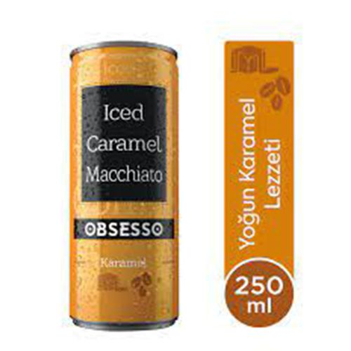 Obsesso Caramel Macchiato Soğuk Kahve 250 Ml