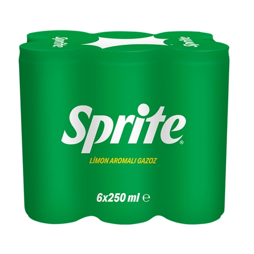 Sprite Gazoz 6x250 Ml