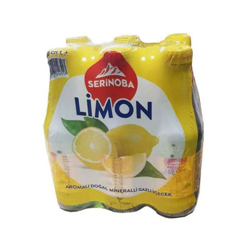 Serinoba Limon Aromalı Maden Suyu 6x200 Ml