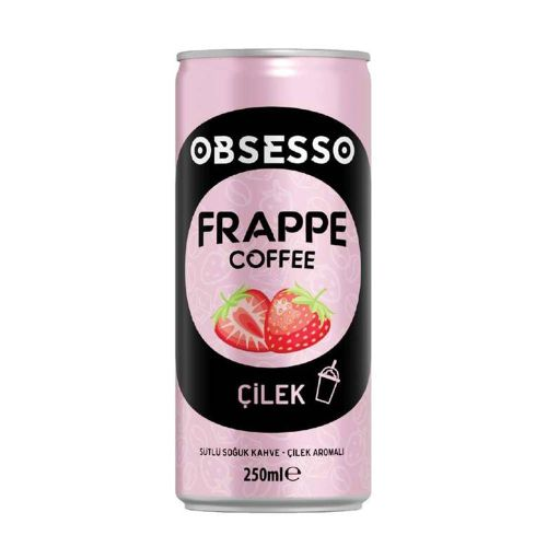 Obsesso Çilek Soğuk Kahve Frappe 250 Ml
