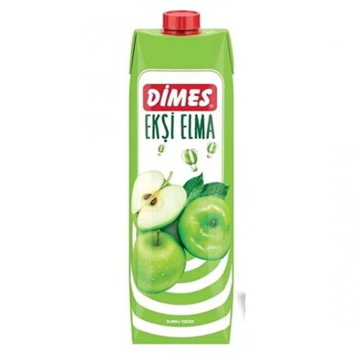 Dimes Ekşi Elma Meyveli İçecek 1 Lt