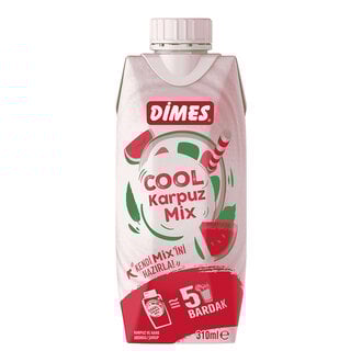 Dimes Cool Karpuz Meyveli Konsantre İçecek 310 Ml