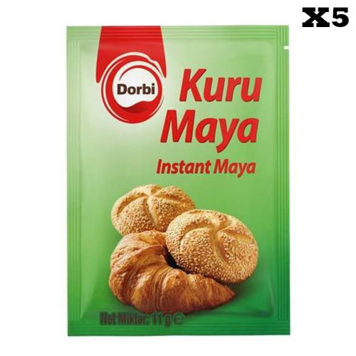 Dorbi Instant Kuru Maya 5x11 Gr