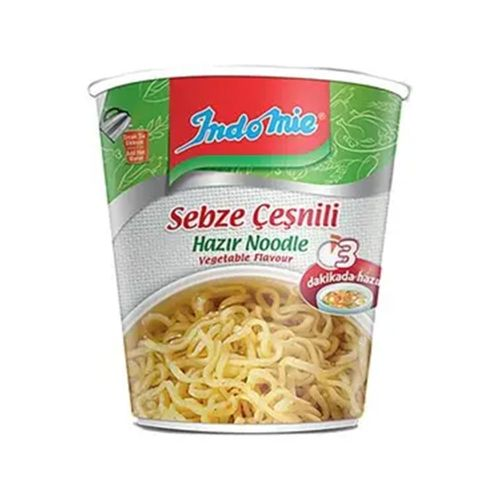 Indomie Sebze Çeşnili Bardak Noodle 60 Gr