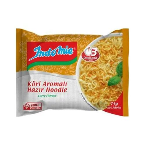 Indomie Köri Çeşnili Paket Noodle 75 Gr