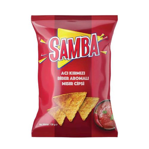 Samba Acılı Mısır Cipsi 130 Gr