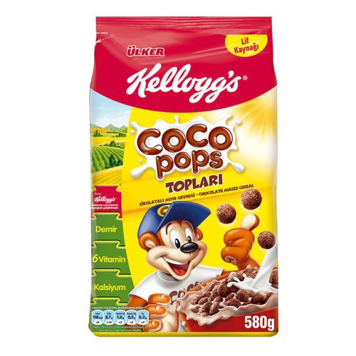 Coco Pops Çikolatalı Mısır Gevreği 580 Gr