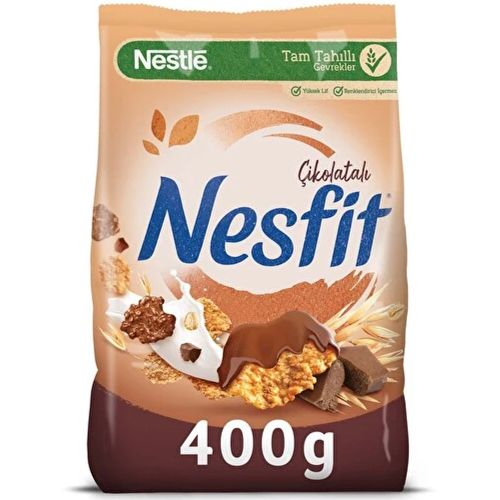 Nesfit Çikolatalı Mısır Gevreği 400 Gr