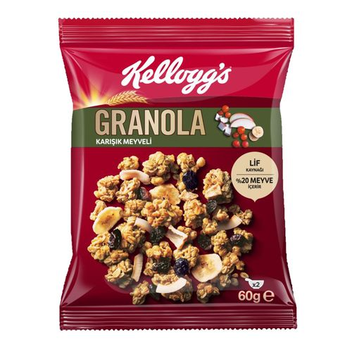 Kellogg's Karışık Meyveli Granola 60 Gr