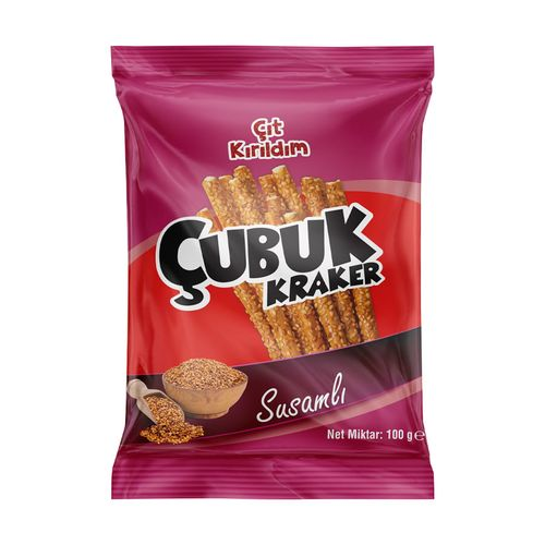 Çıtkırıldım Susamlı Çubuk Kraker 100 Gr