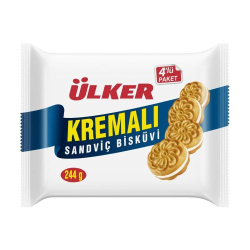 Ülker Kremalı Bisküvi 244 Gr