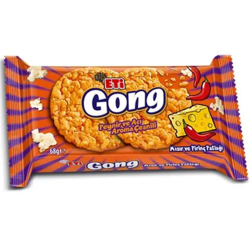 Eti Gong Acı Peynirli Mısır Pirinç Patlağı 68 Gr
