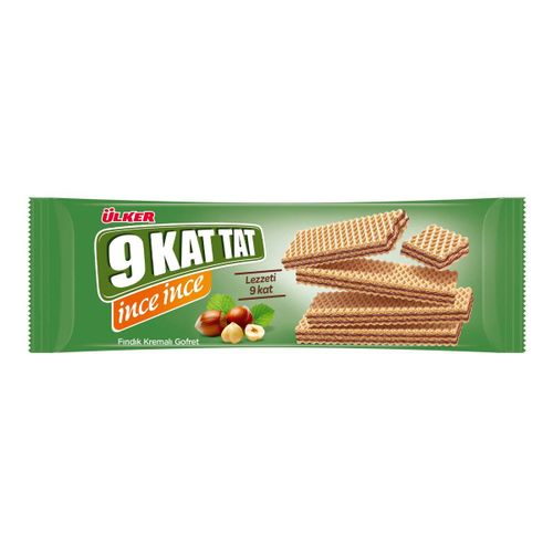 Ülker 9 Kat Fındık Kremalı Gofret 114 Gr