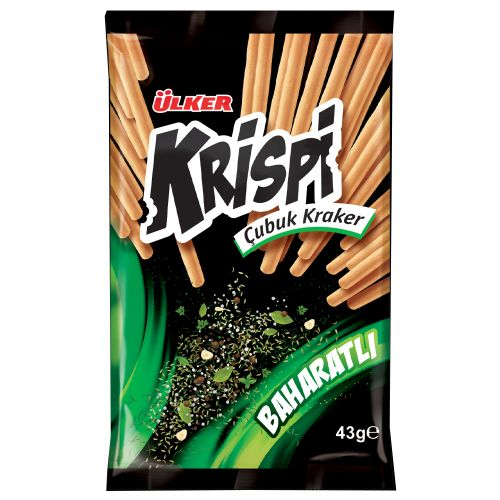 Ülker Krispi Baharatlı Çubuk Kraker 43 Gr