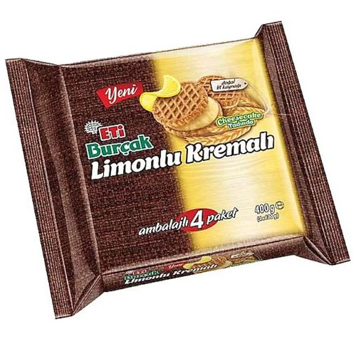 Eti Burçak Limonlu Kremalı Yulaflı Bisküvi 400 Gr