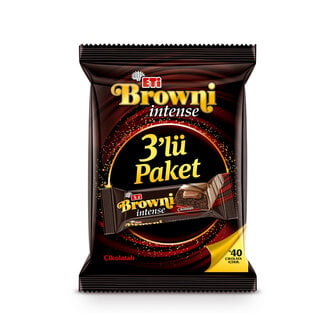 Eti Browni Intense Çikolata Kaplı Kek 3x50 Gr