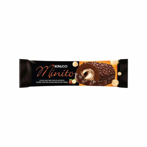 Bonucci Kakao Kaplamalı Kakaolu Kremalı Mini Kek 45 Gr