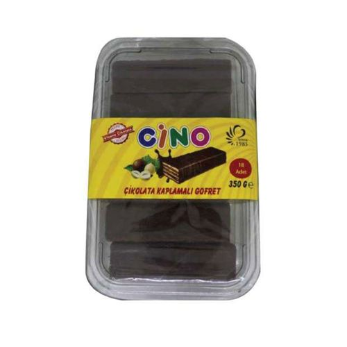 Cino Çikolata Kaplamalı Fındıklı Gofret 350 Gr