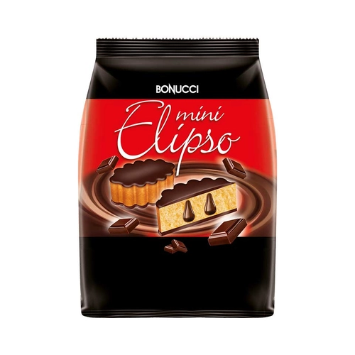 Mini Elipso Çikolata Kremalı Kek 10x18 Gr