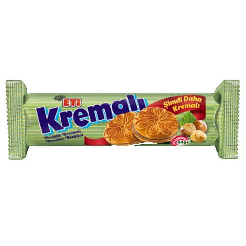 Eti Fındık Kremalı Bisküvi 61 Gr