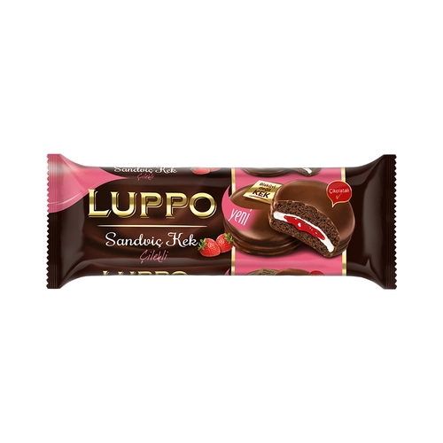 Luppo Çilekli Sandviç Kek 182 Gr