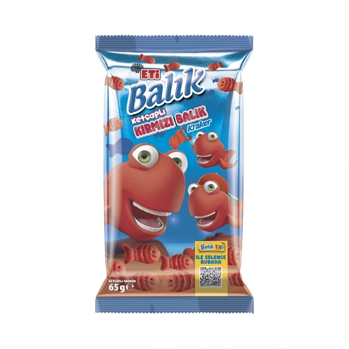 Eti Balık Ketçaplı Kraker 65 Gr