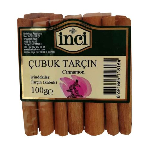 İnci Çubuk Tarçın Baharat 100 Gr