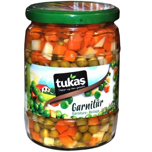 Tukaş Konserve Garnitür 560 Gr