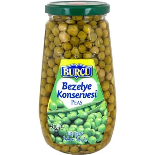 Burcu Konserve Bezelye 570 Gr