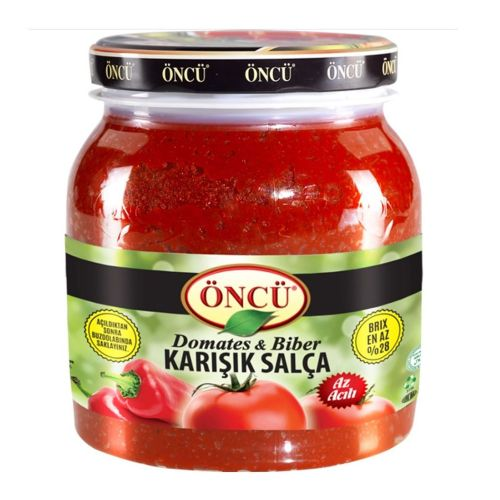 Öncü Domates Biber Karışık Salça 900 Gr