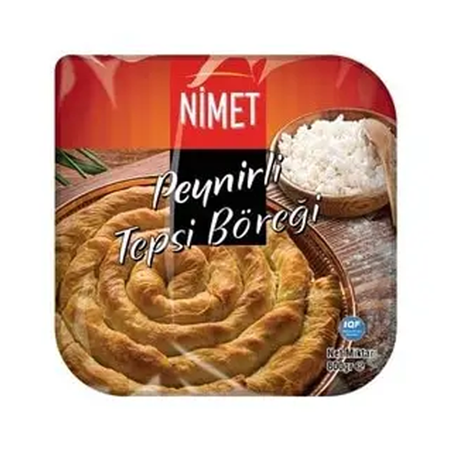 Nimet Dondurulmuş Peynirli Tepsi Böreği 800 Gr