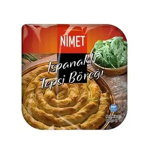 Nimet Dondurulmuş Ispanaklı Tepsi Böreği 800 Gr