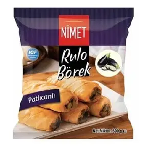 Nimet Dondurulmuş Mini Patlıcanlı Börek 500 Gr