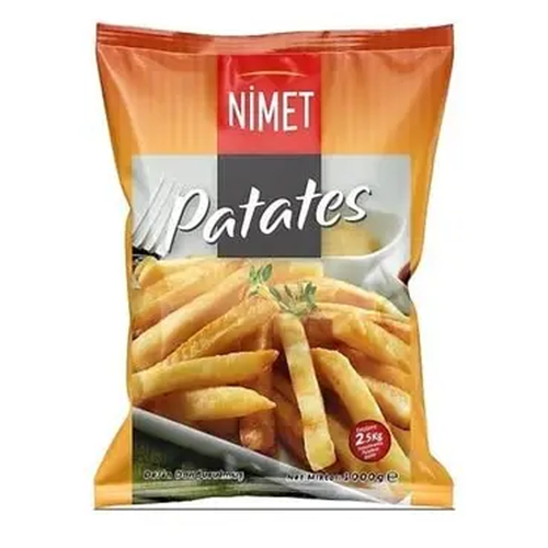 Nimet Dondurulmuş Patates 1 Kg