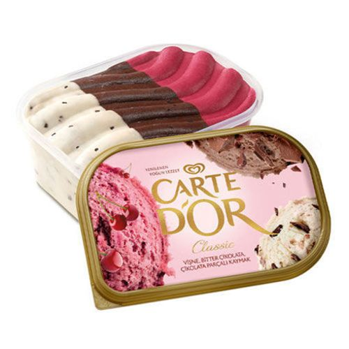 Carte d'Or Vişne Bitter Vanilya Dondurma 850 Ml
