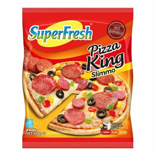 Superfresh İnce Pizza King 600 Gr
