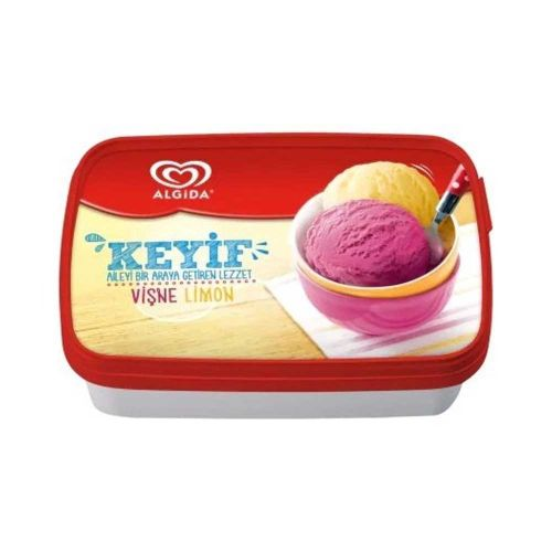 Algida Keyif Vişne Limon Dondurma 750 Ml