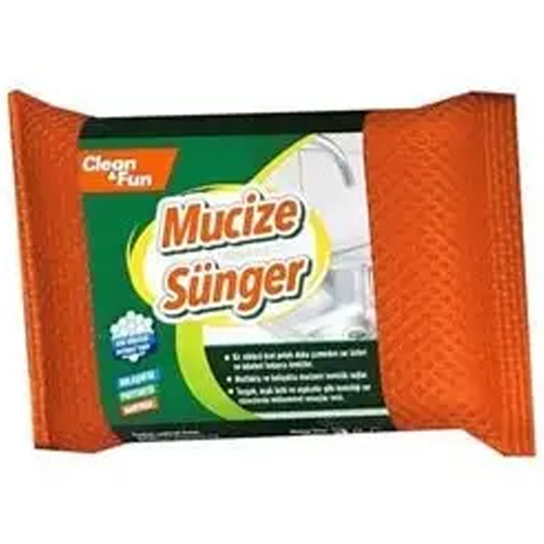 Clean & Fun Mucize Bulaşık Süngeri 1 Adet