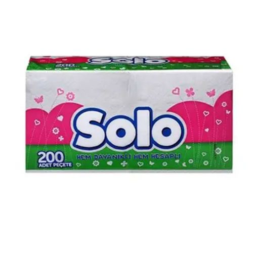 Solo Peçete 30x30 Cm 200 Adet