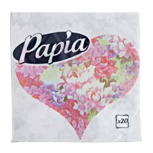 Papia Desenli Peçete 20 Adet
