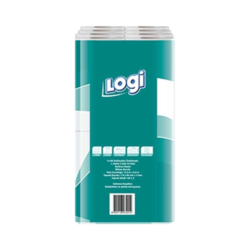 Logi 3 Katlı Tuvalet Kağıdı 32 Adet