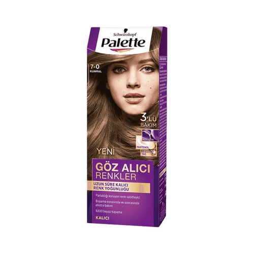 Palette Basic Saç Boyası 7.0 Kumral 1 Adet