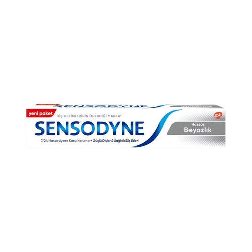 Sensodyne Hassas Beyazlık Diş Macunu 75 Ml